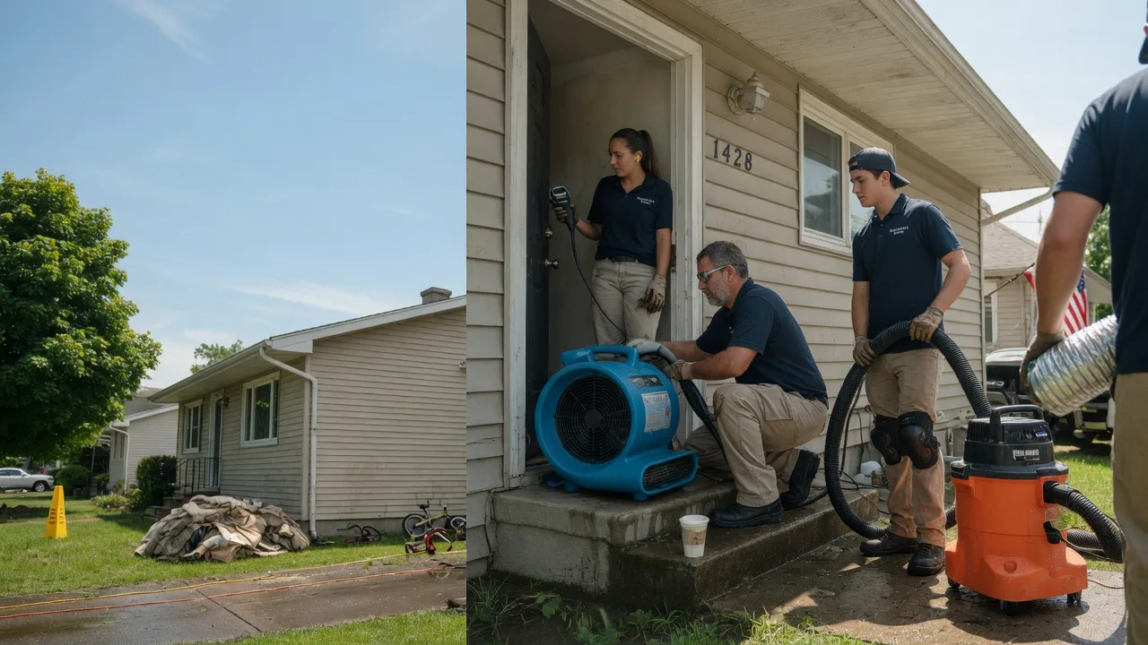 Water Damage Restoration in Mccune, KS near me